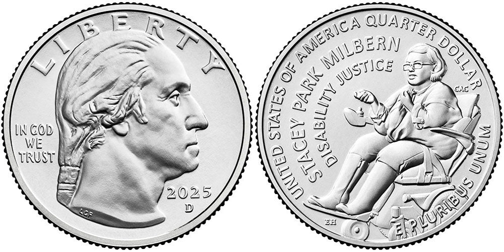 2025 BU & Proof American Women Quarter Stacey Park Milbern - front
