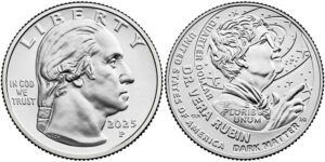 2025 BU & Proof American Women Quarter Dr. Vera Rubin - front