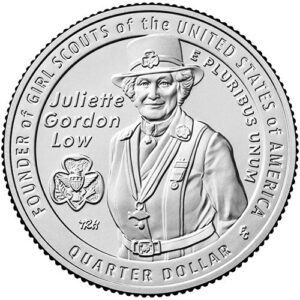 2025 BU & Proof American Women Quarter Juliette Gordon Low - back