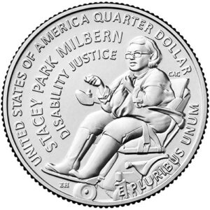 2025 BU & Proof American Women Quarter Stacey Park Milbern - back