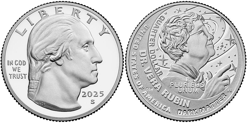 2025 BU & Proof American Women Quarter Dr. Vera Rubin - front