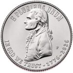 250th Anniversary Semiquincentennial Declaration of Independence Quarters AU, BU and Proof Coins
